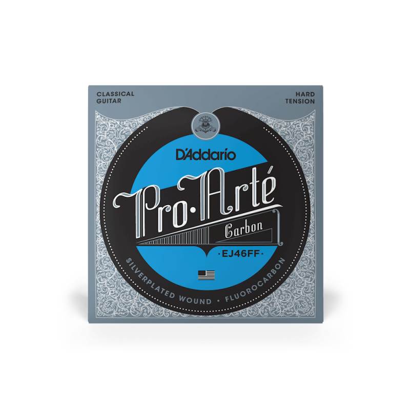 Набор струн D'ADDARIO EJ46FF PRO-ARTE CARBON HARD TENSION